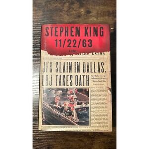 Stephen King 11/22/63 Novel Hardcover First Edition Thriller